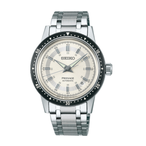 SEIKO PRESAGE 60's STYLE - Automatik herreur i stål LE 40mm