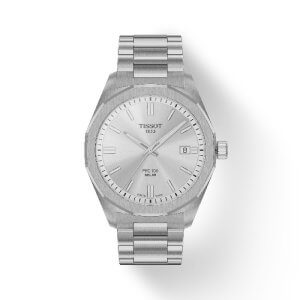 Tissot PRC 100 Solar Quartz herreur - rustfrit stål - lys skive